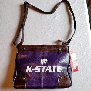 NWT Purple K-State Cross-body Purse